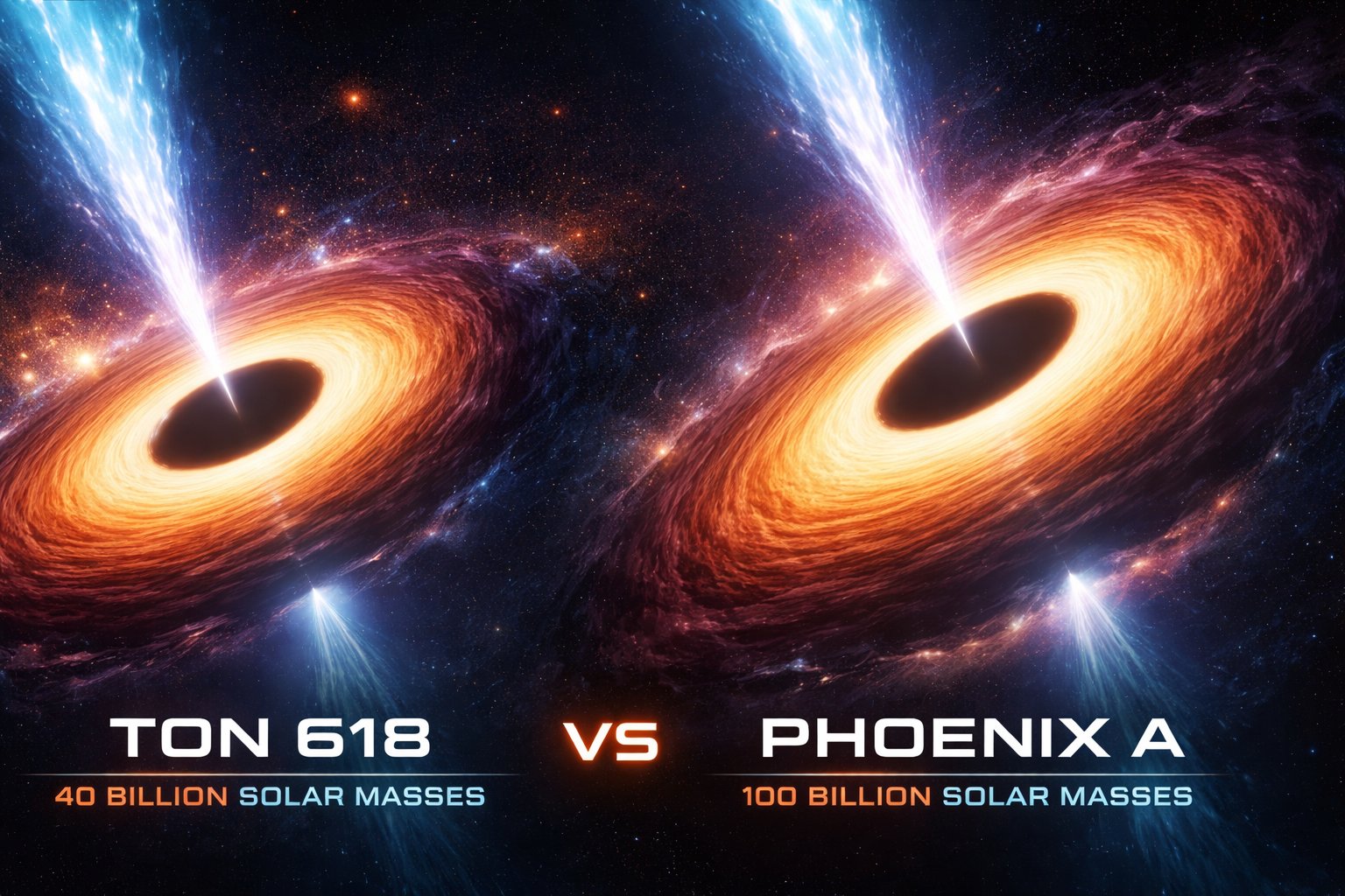 The Largest Black Holes Ever Discovered