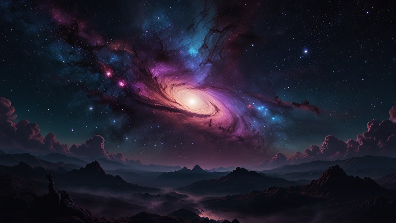 Cosmic Nebula or Black Hole